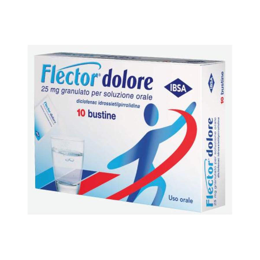 FLECTOR DOLORE*GRAT 10BUST25MG - pharmaluna