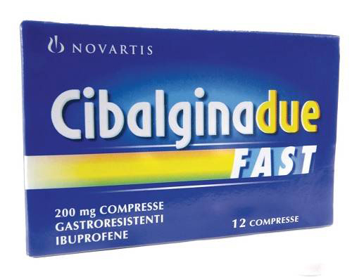 CIBALGINA DUE FAST*12CPR 200MG - pharmaluna