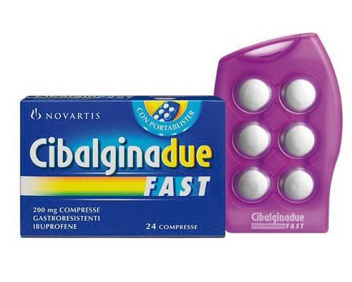 CIBALGINA DUE FAST*24CPR 200MG - pharmaluna