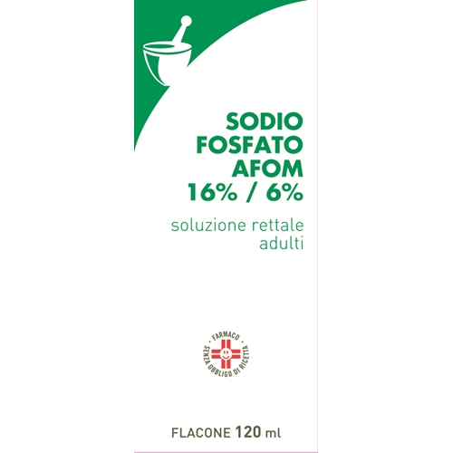 SODIO FOSFATO AFOM*120ML+CAN - pharmaluna