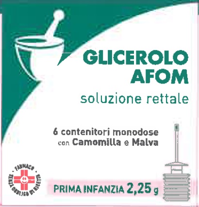GLICEROLO AFOM*6CONT 2,25G - pharmaluna