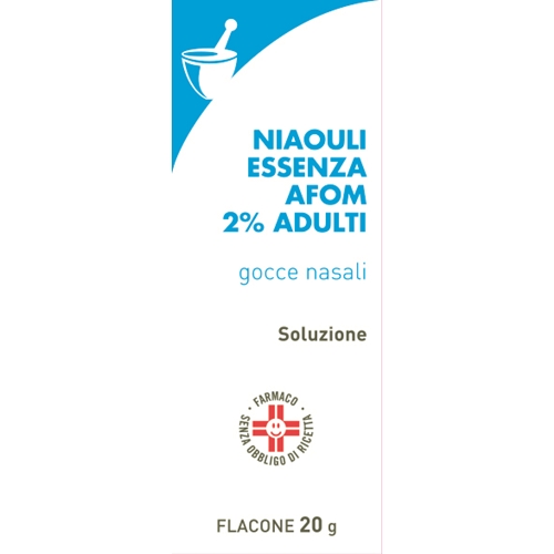 NIAOULI ESSENZA FA*2% GTT 20G - pharmaluna