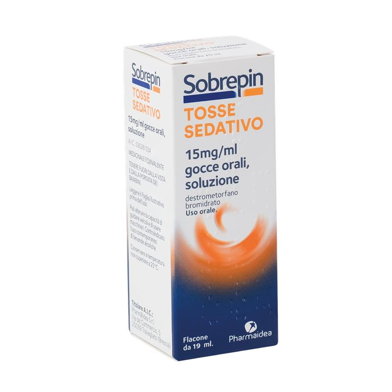 SOBREPIN TOSSE SED*GOCCE 19ML - pharmaluna