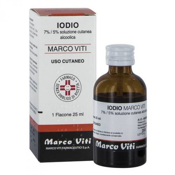 IODIO SOL ALCO I MV*25ML - pharmaluna