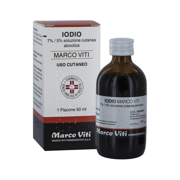 IODIO SOL ALCO I MV*50ML - pharmaluna