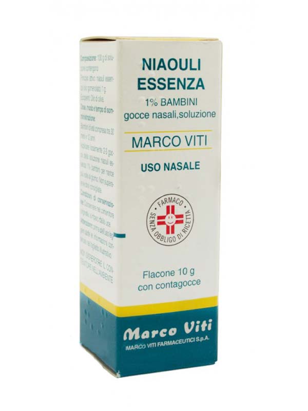 NIAOULI ESSENZA MV*1% GTT 10G - pharmaluna