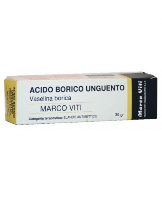 ACIDO BORICO MV*3% UNG 30G - pharmaluna
