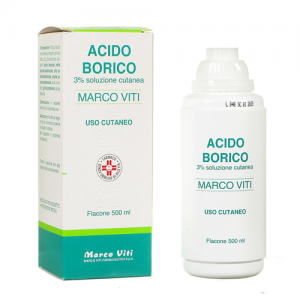 ACIDO BORICO MV*3% 500ML - pharmaluna