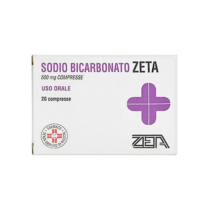 SODIO BICARB*20CPR 500MG - pharmaluna