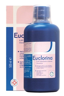 EUCLORINA 2,5%*1FL 500ML - pharmaluna