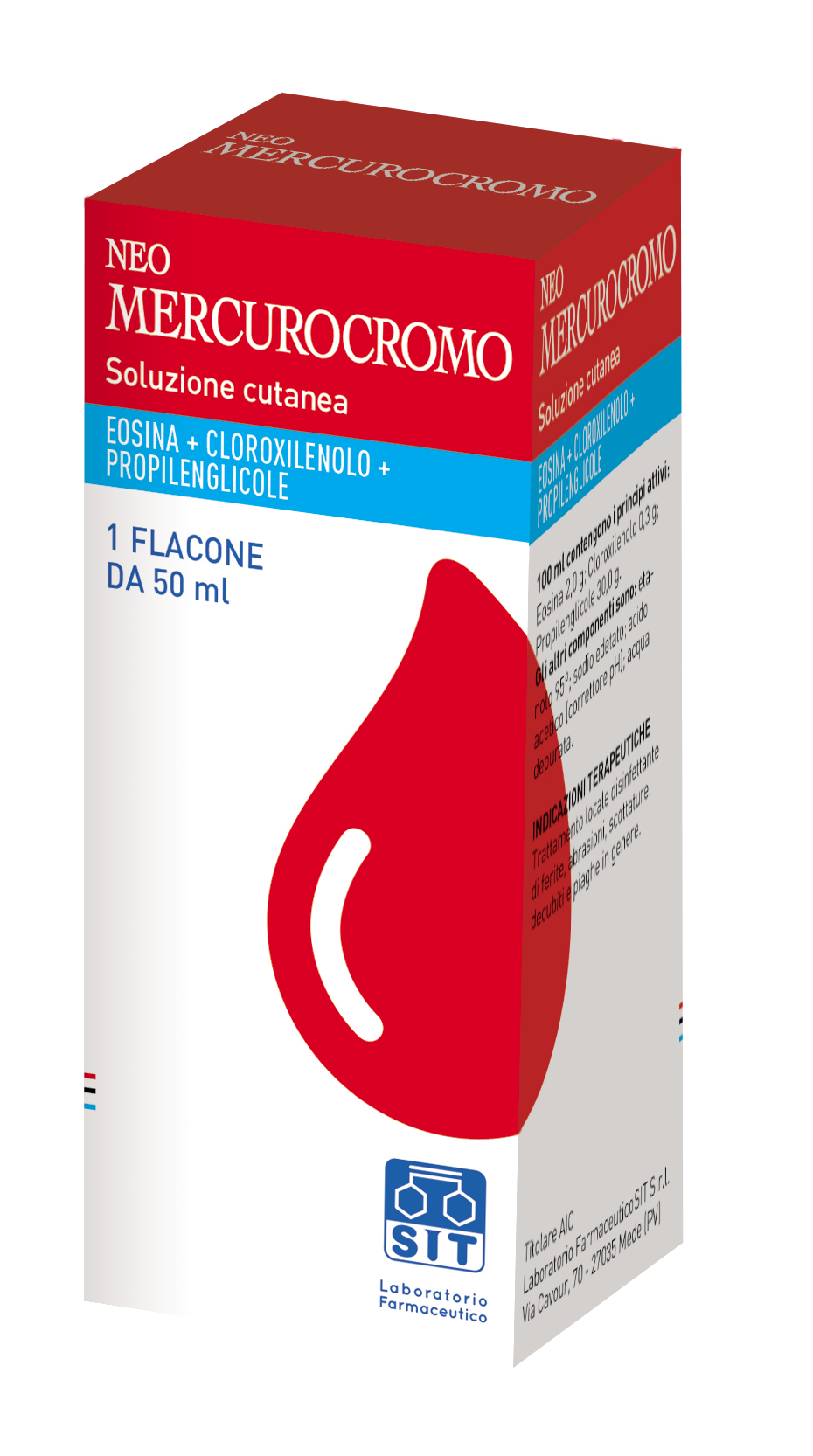 NEOMERCUROCROMO*SOLUZ FL 50ML - pharmaluna