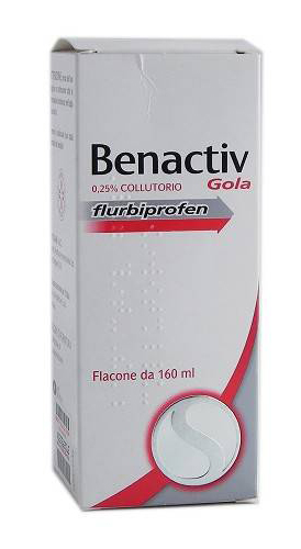 BENACTIV GOLA*COLLUT 160ML 2,5 - pharmaluna