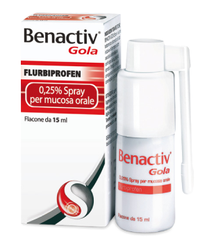 BENACTIV GOLA*SPRAY 15ML 0,25% - pharmaluna