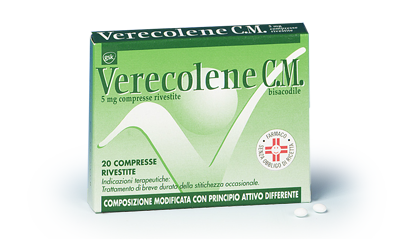 VERECOLENE CM*20CPR RIV 5MG - pharmaluna