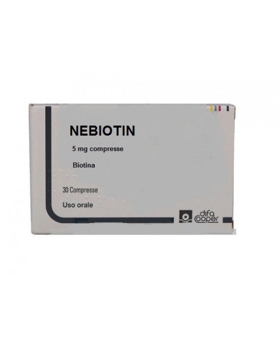 NEBIOTIN*30CPR 5MG - pharmaluna