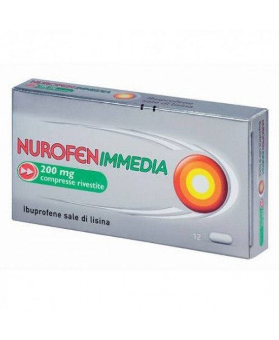 NUROFENIMMEDIA*12CPR RIV 200MG - pharmaluna