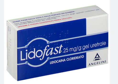LIDOFAST*GEL URETR 25MG/G 15G - pharmaluna