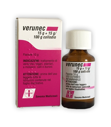 VERUNEC*FL 15G+15G/100G COLLOD - pharmaluna