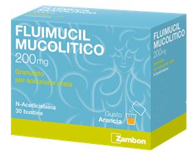 FLUIMUCIL MUCOL*OS 30BUST200MG - pharmaluna