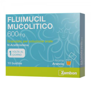 FLUIMUCIL MUCOL*OS 10BUST600MG - pharmaluna