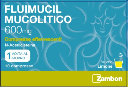 FLUIMUCIL MUCOL*10CPR EFF600MG - pharmaluna