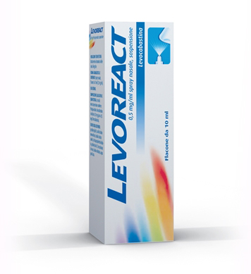 LEVOREACT*SPRAY NAS 10ML 0,5MG - pharmaluna