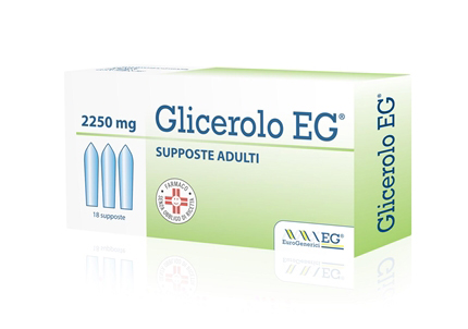 GLICEROLO EG*AD 18SUPP 2250MG - pharmaluna
