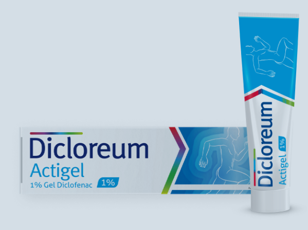 DICLOREUM ACTIGEL*GEL 100G 1% - pharmaluna