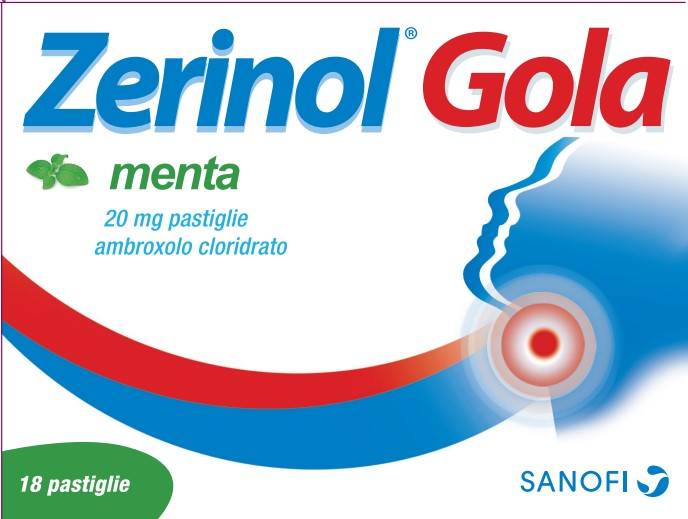 ZERINOL GOLA MENTA*18PAST 20MG - pharmaluna