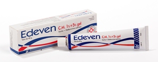 EDEVEN CM*GEL TUBO 40G 1%+5% - pharmaluna