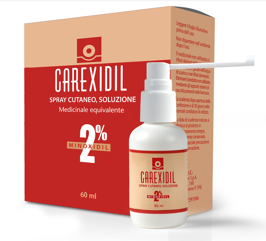 CAREXIDIL*SOLUZ CUT 60ML 2% - pharmaluna