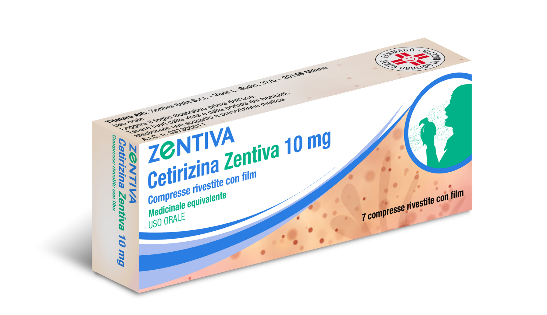 CETIRIZINA ZENT*7CPR RIV 10MG - pharmaluna