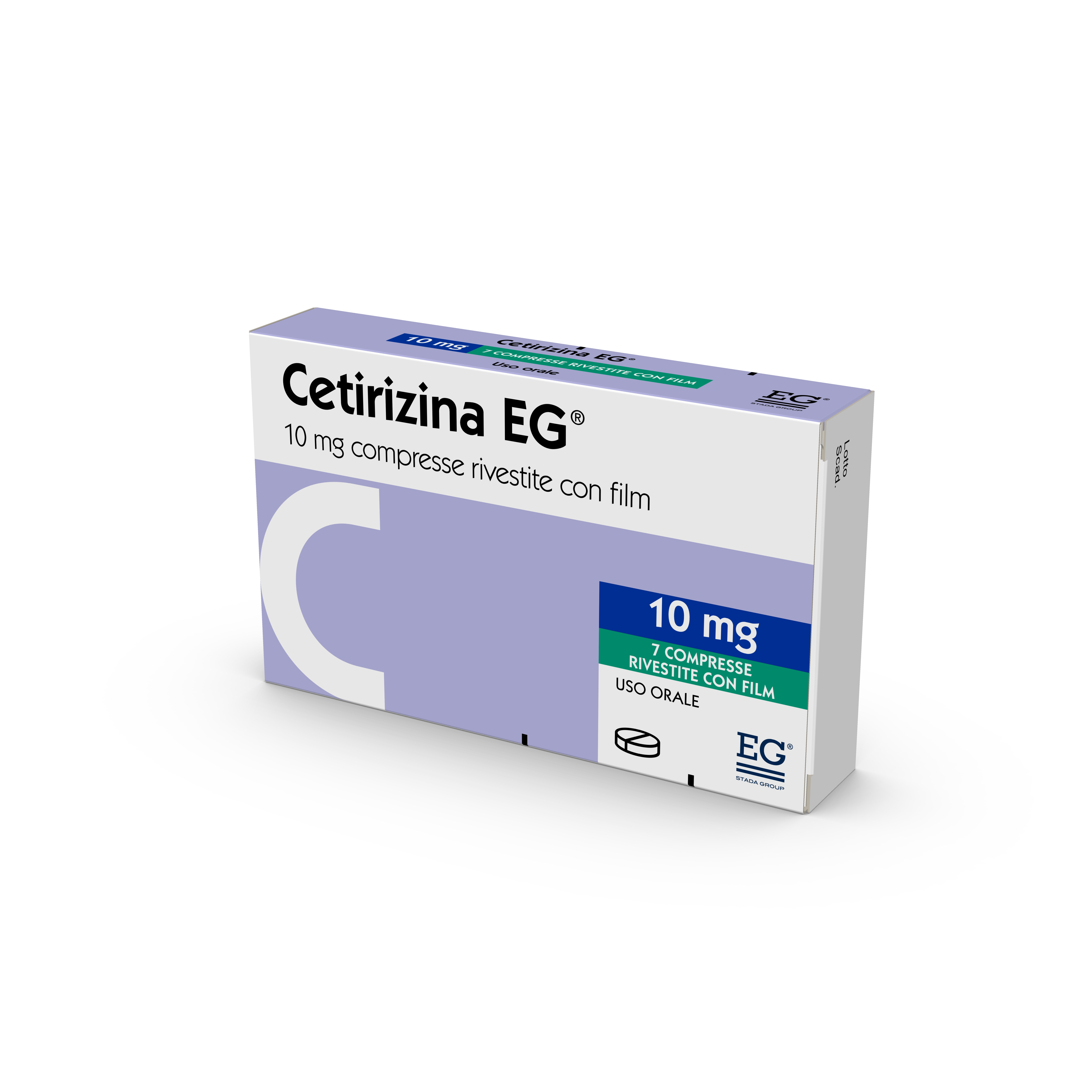 CETIRIZINA EG*7CPR RIV 10MG - pharmaluna