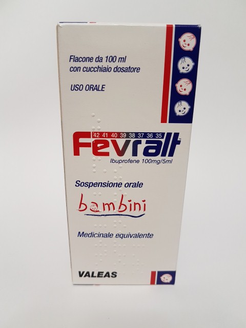 FEVRALT*BB OS SOSP 100MG/5ML - pharmaluna