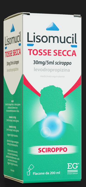 LISOMUCIL TOSSE SEC*SCIR 200ML - pharmaluna