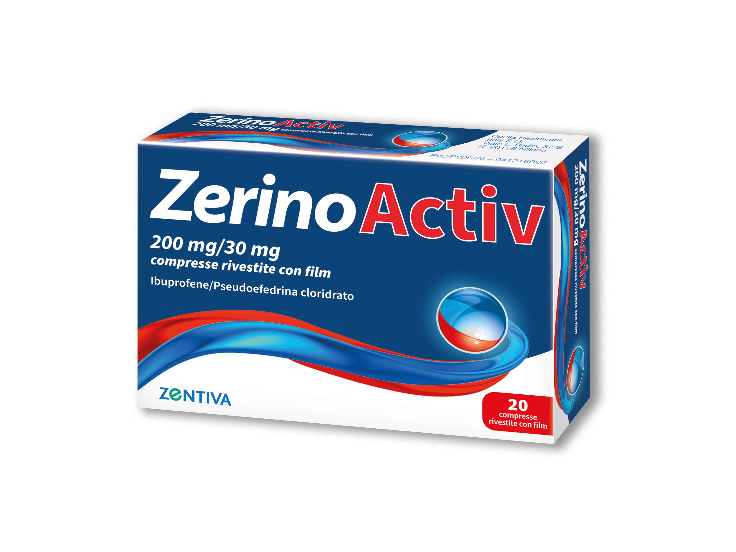 ZERINOACTIV*20CPR 200MG+30MG - pharmaluna