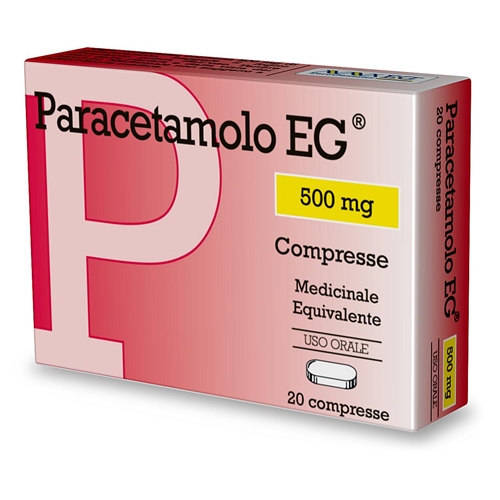 PARACETAMOLO EG*20CPR 500MG - pharmaluna