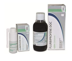 FLURBIPROFENE DOC*OS SPRAY15ML - pharmaluna