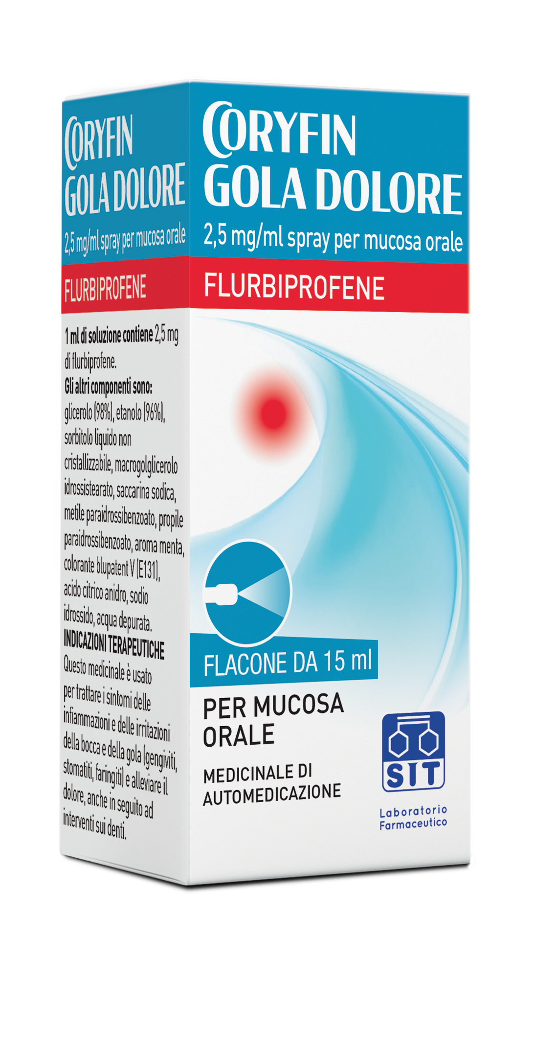 CORYFIN GOLA DOLORE*SPRAY 15ML - pharmaluna