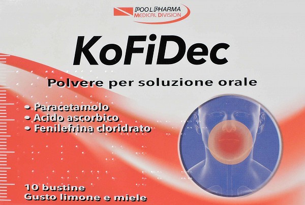 KOFIDEC INFLUENZA RAFF*10BS 4G - pharmaluna