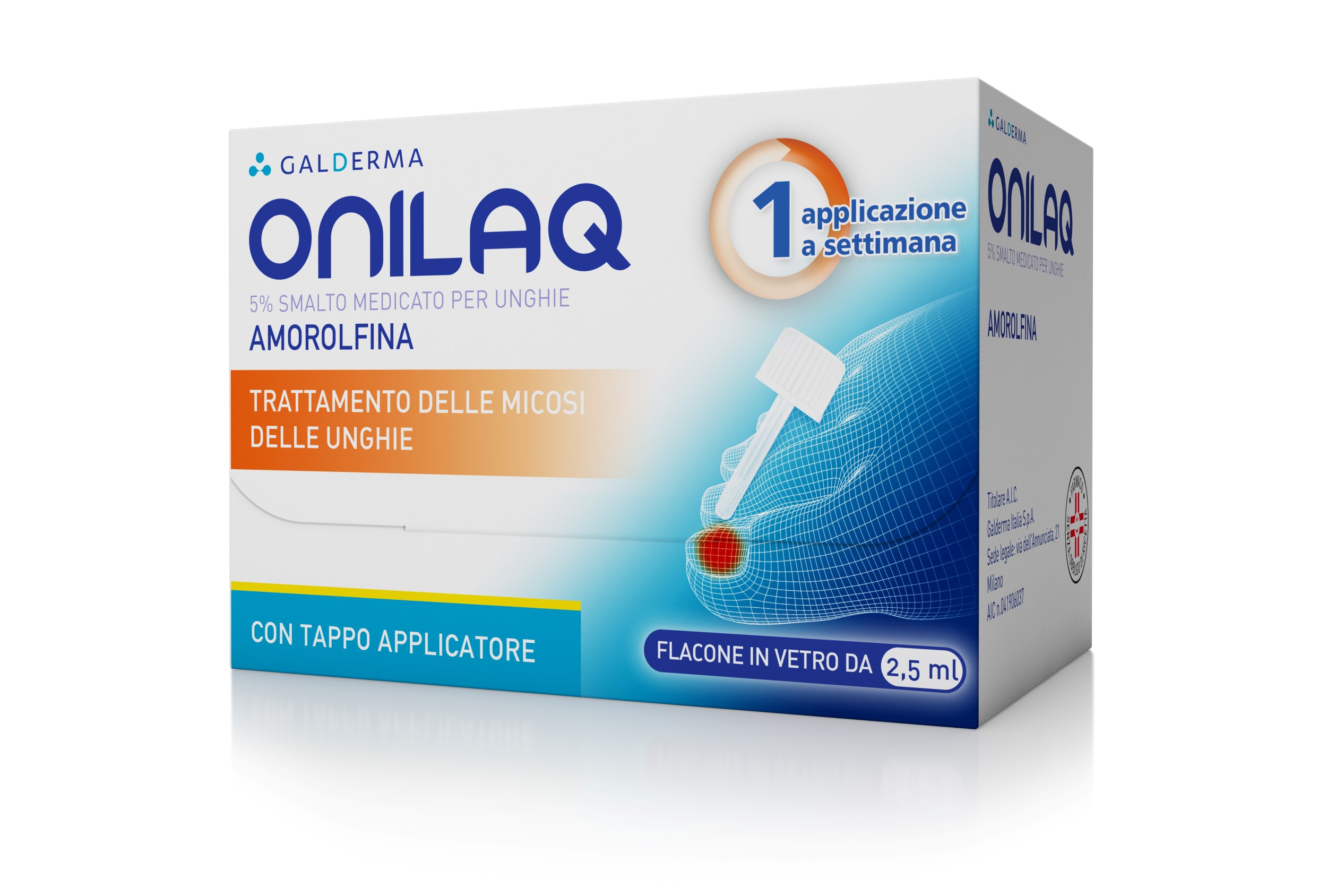 ONILAQ*SMALTO UNGHIE 2,5ML+TAP - pharmaluna