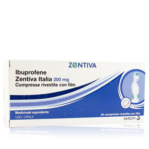 IBUPROFENE ZENT IT*24CPR 200MG - pharmaluna