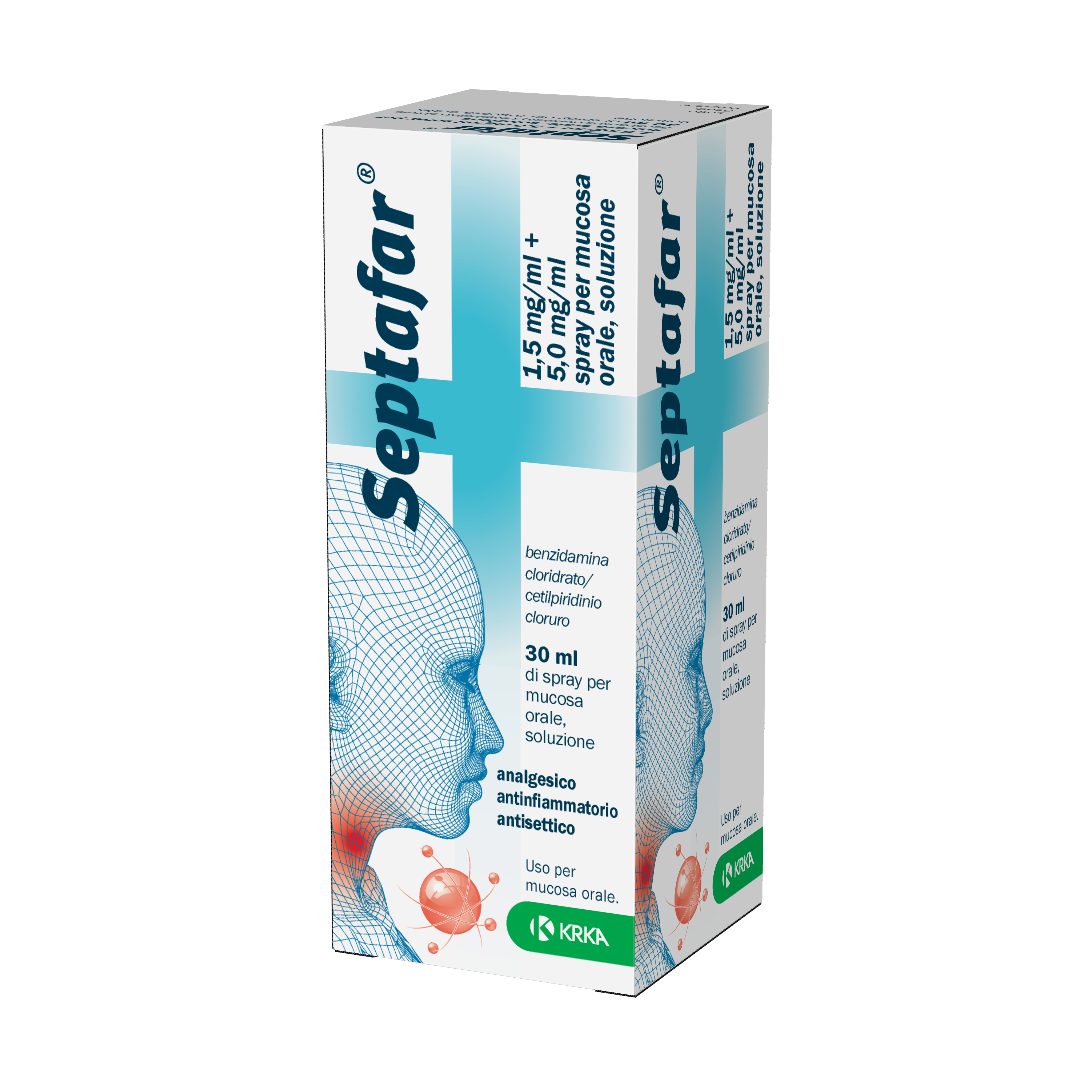 SEPTAFAR*SPRAY 1FL 30ML 250ER - pharmaluna