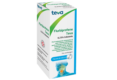 FLURBIPROFENE TE*COLLUT 160ML - pharmaluna