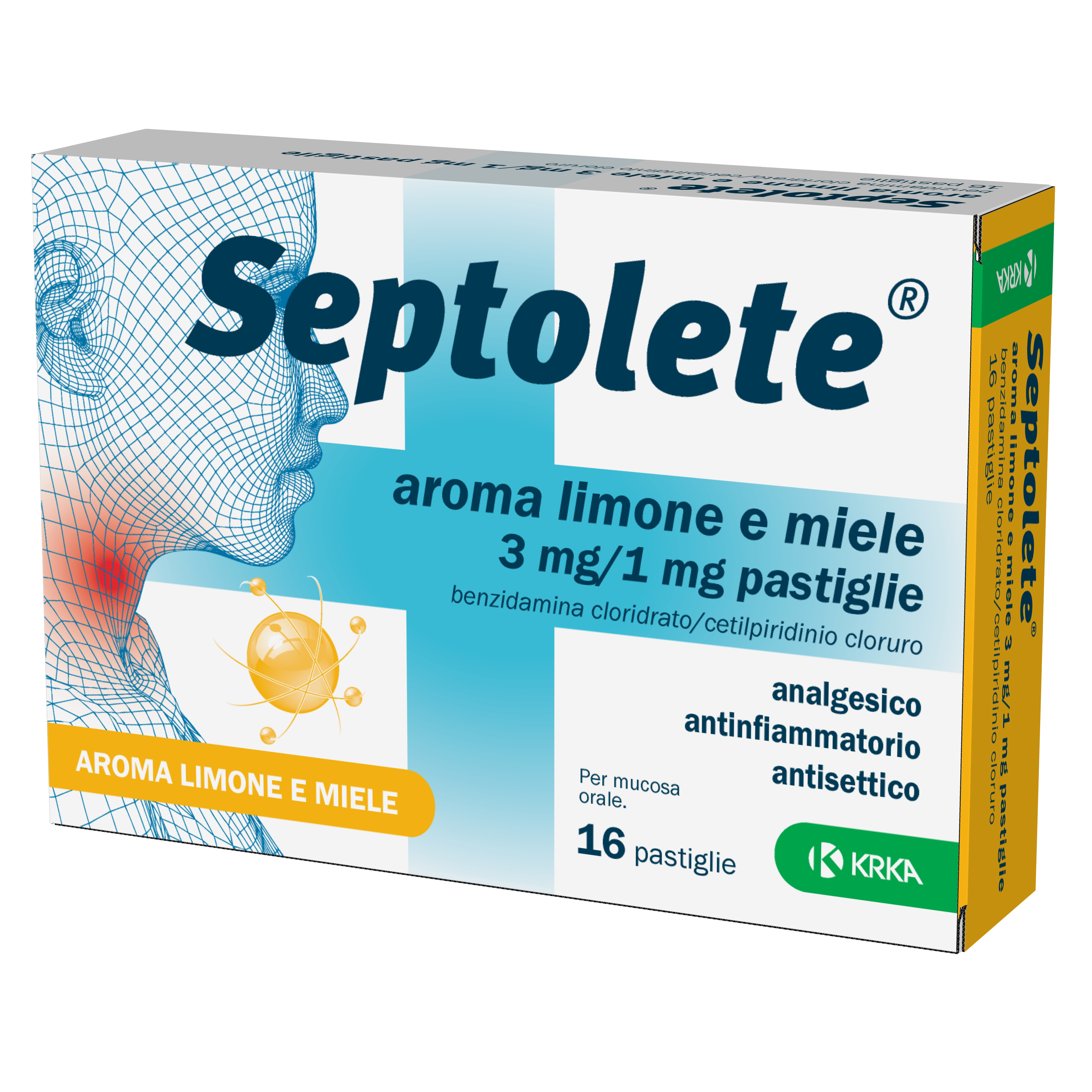 SEPTOLETE*16PAST 3+1MG LIM MIE - pharmaluna
