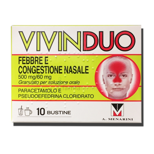 VIVINDUO FEBBRE CONG NAS*10BS - pharmaluna