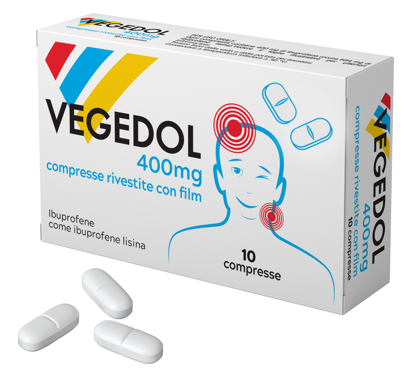 VEGEDOL*10CPR RIV 400MG - pharmaluna