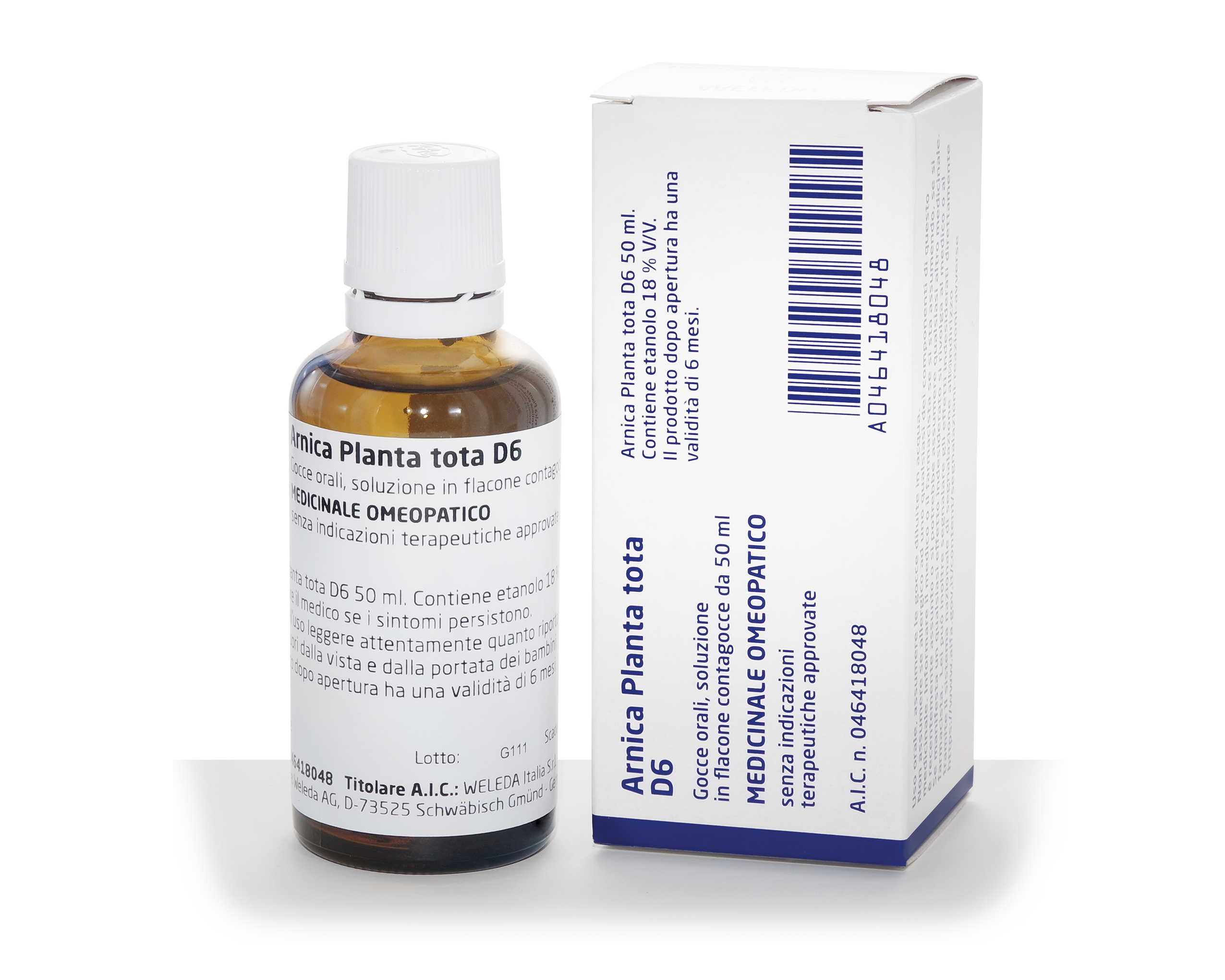 ARNICA PLANTA TOTA*D6 GTT 50ML - pharmaluna