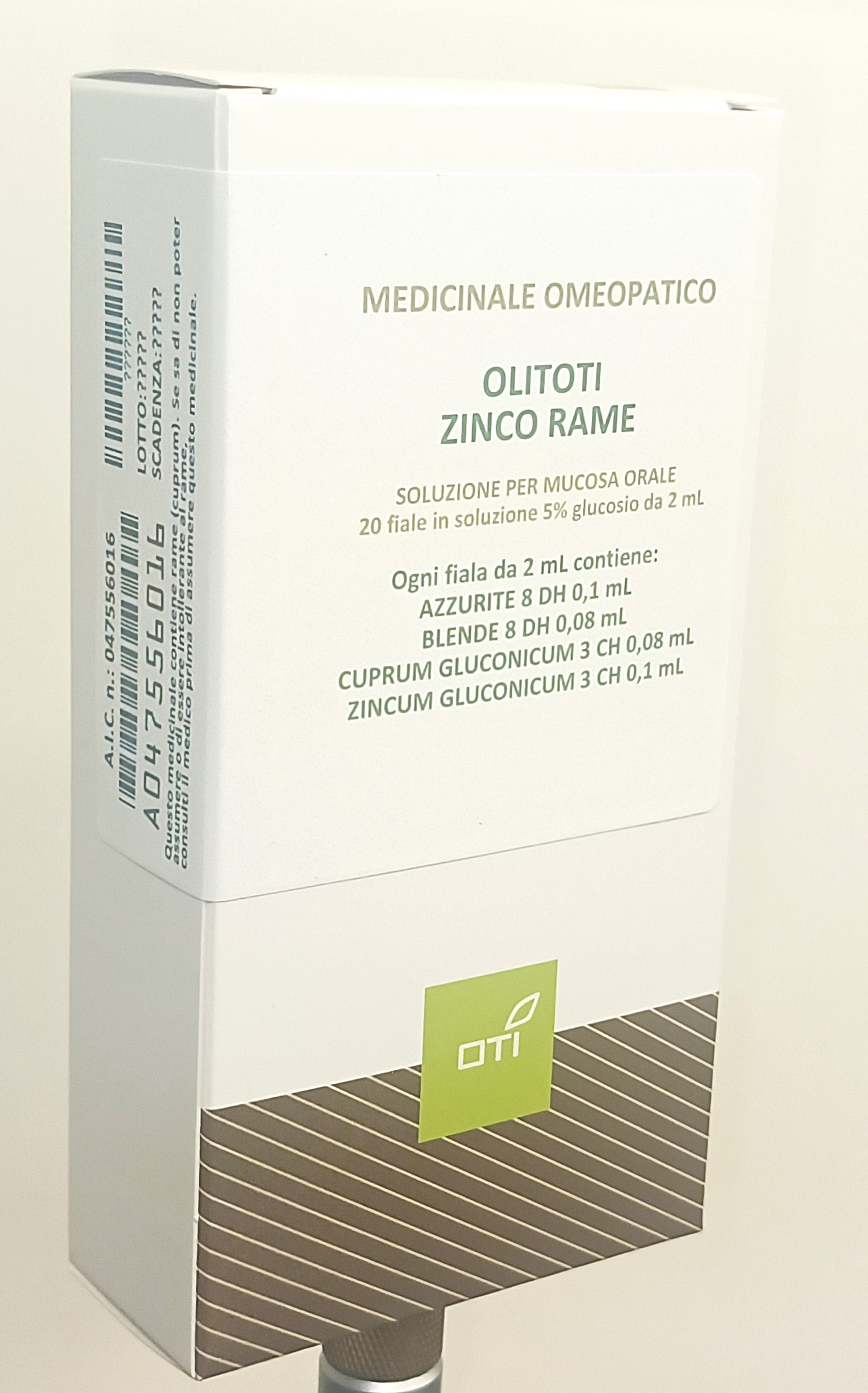 OLITOTI ZINCO RAME*OS 20F 2ML - pharmaluna