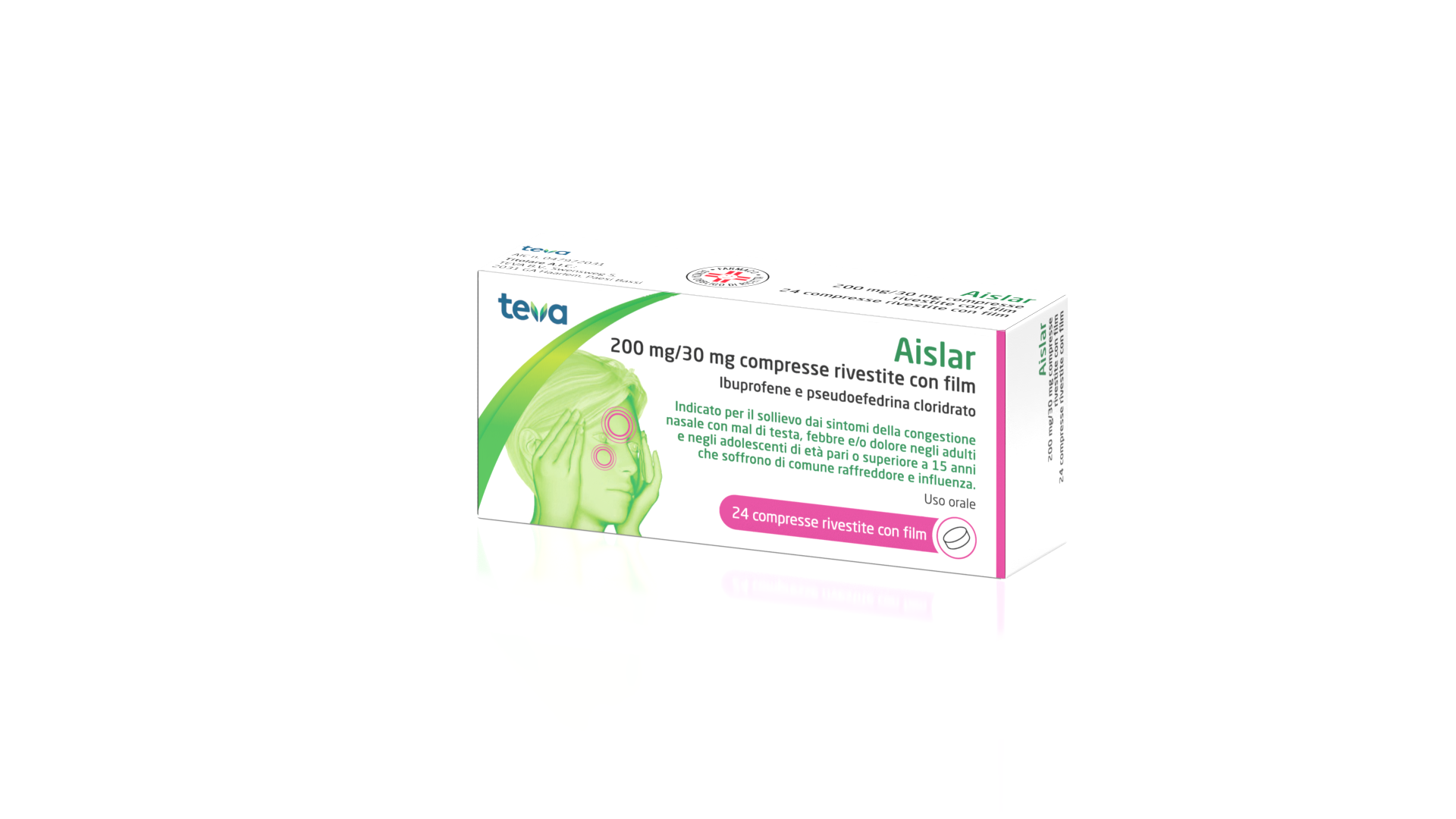 AISLAR*24CPR RIV 200MG+30MG - pharmaluna